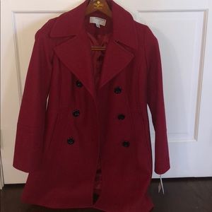Red Anne Klein jacket